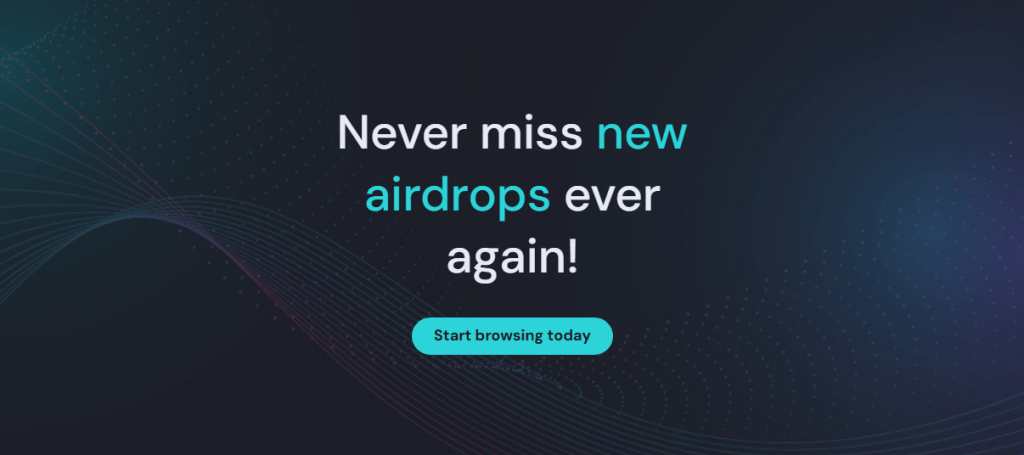 Never miss new airdrops again