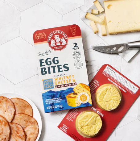 Product image of Three Little Pigs' egg bites.